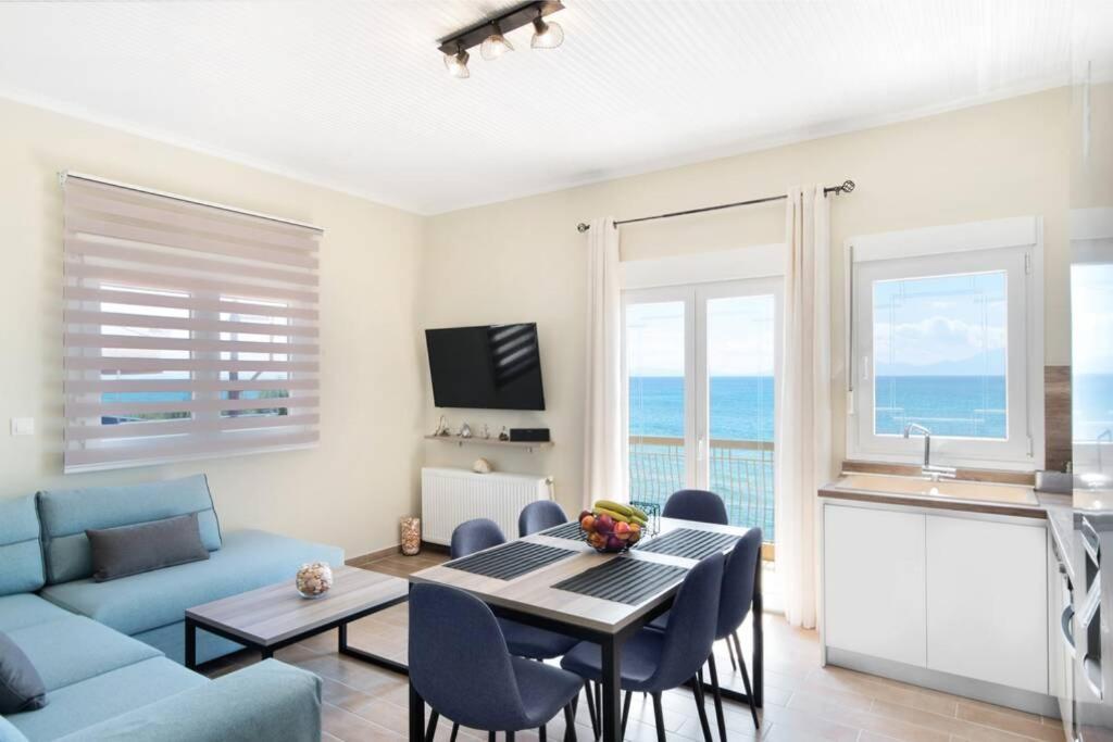 Endless Sea View House Villa Неа Ираклия Екстериор снимка