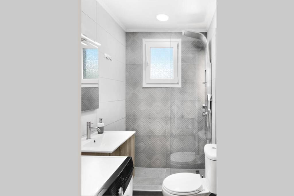 Endless Sea View House Villa Неа Ираклия Екстериор снимка